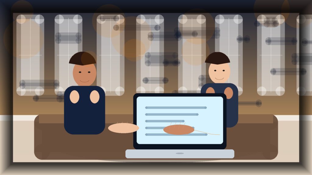 Imagem humanizada relacionada a Hospedagem para WordPress