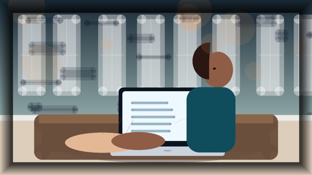 Imagem humanizada relacionada a Google Search Console
