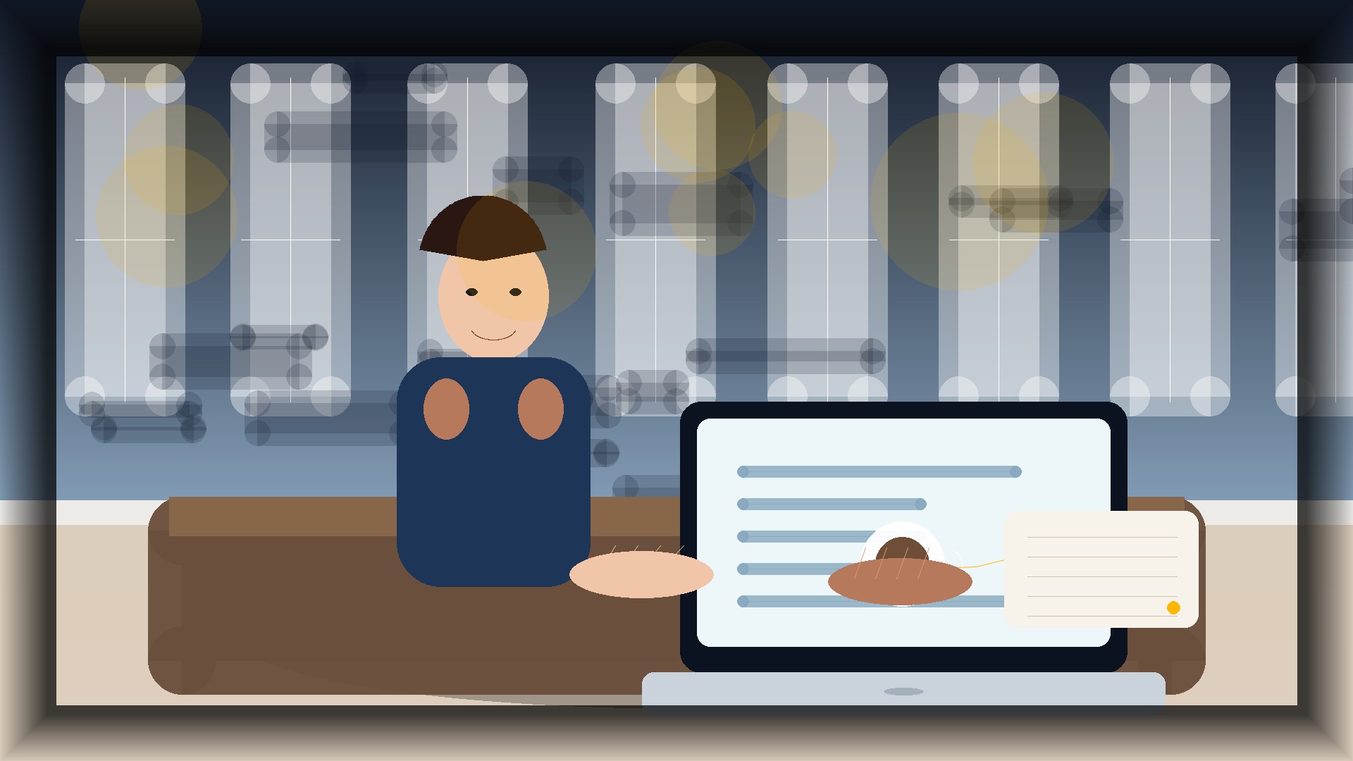 Imagem humanizada relacionada a Temas WordPress para marketplace