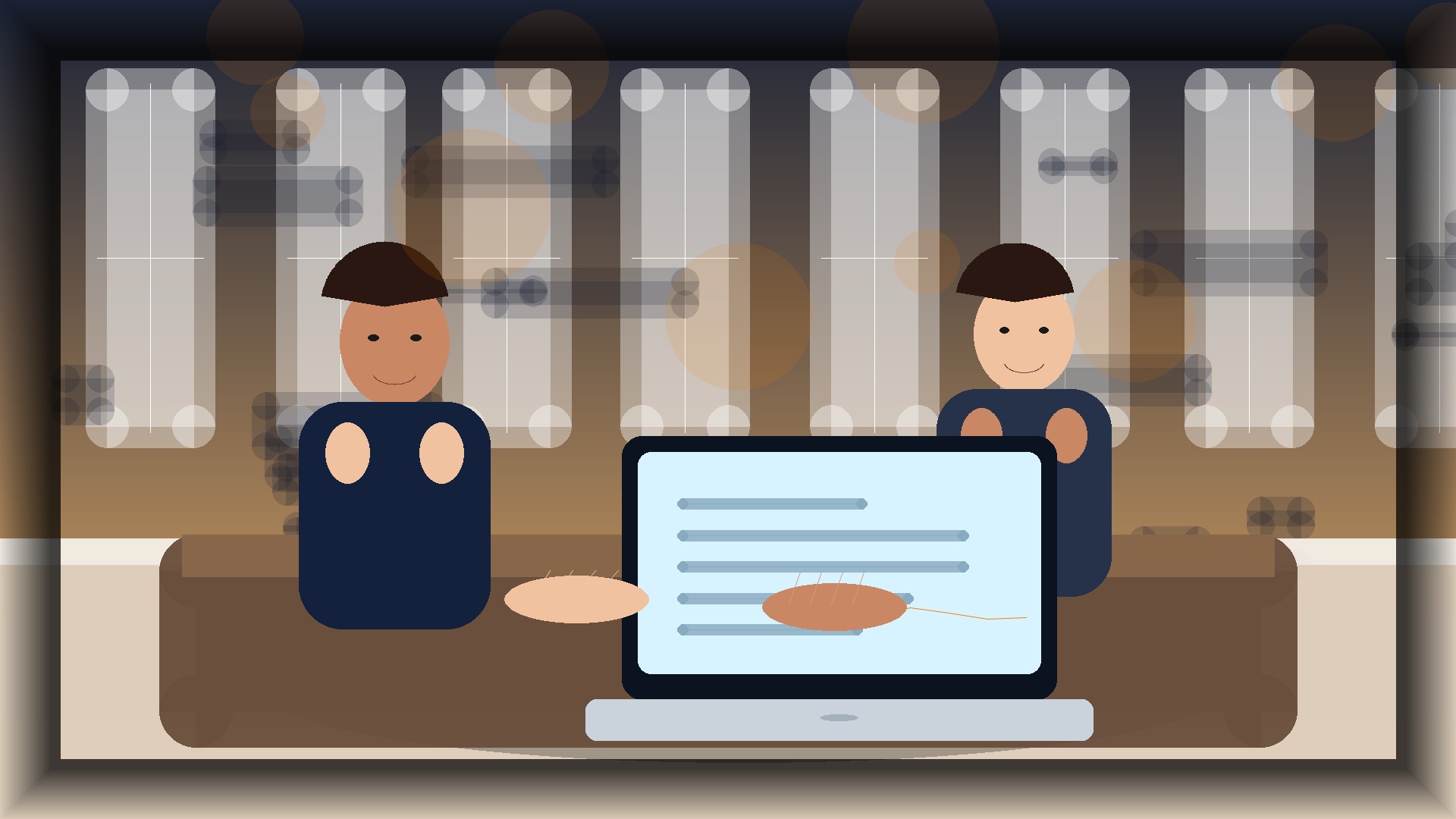 Imagem humanizada relacionada a Desenvolvimento de sites profissionais