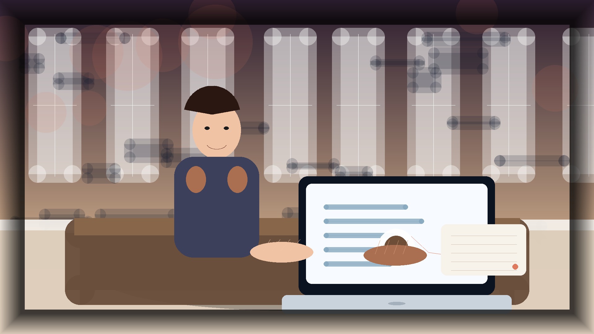 Imagem humanizada relacionada a SEO para WordPress