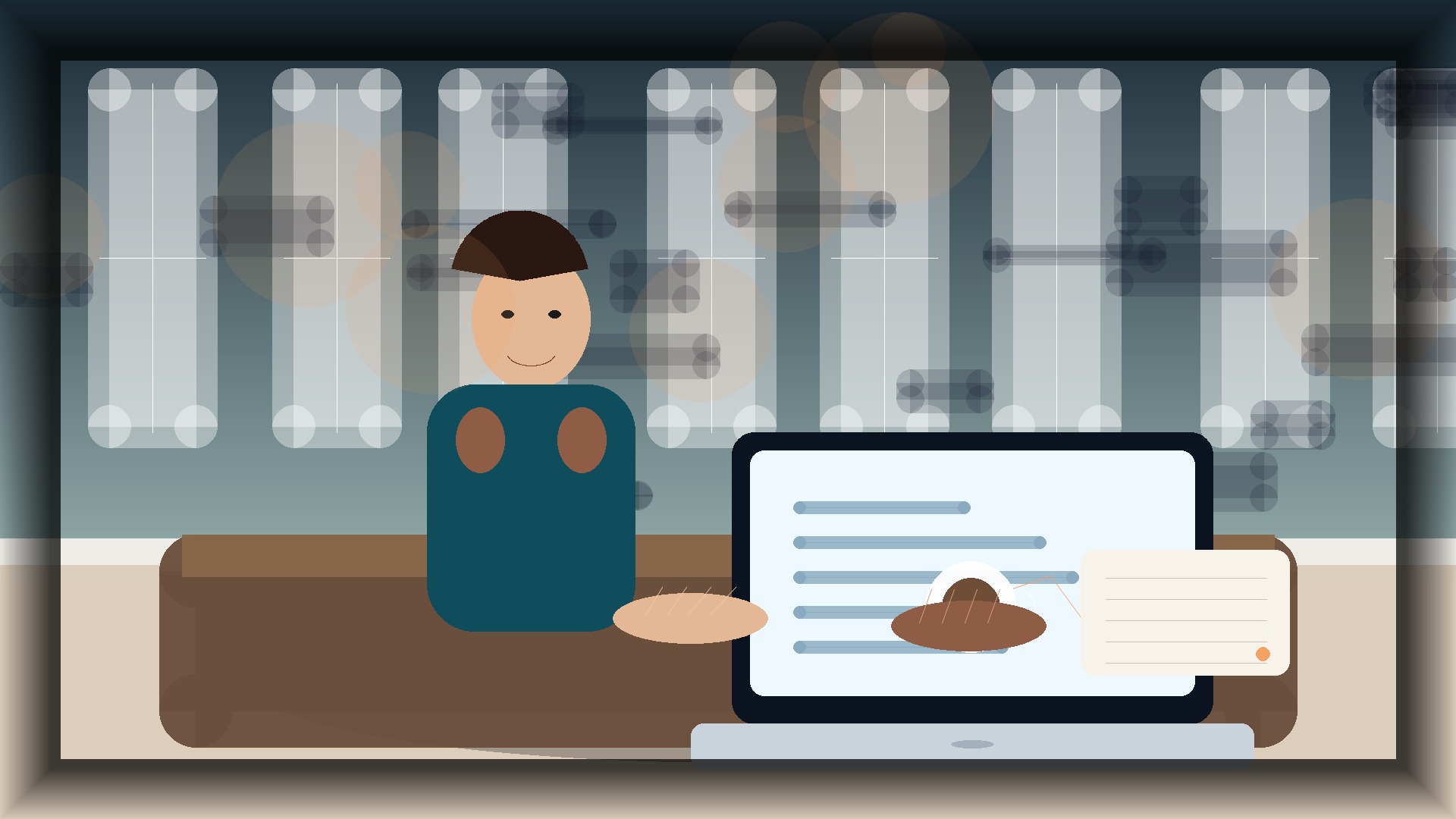 Imagem humanizada relacionada a Marketing digital para pequenas empresas