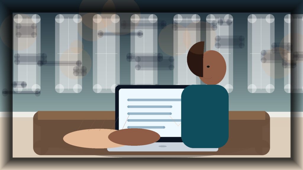 Imagem humanizada relacionada a Experiência do usuário em lojas virtuais