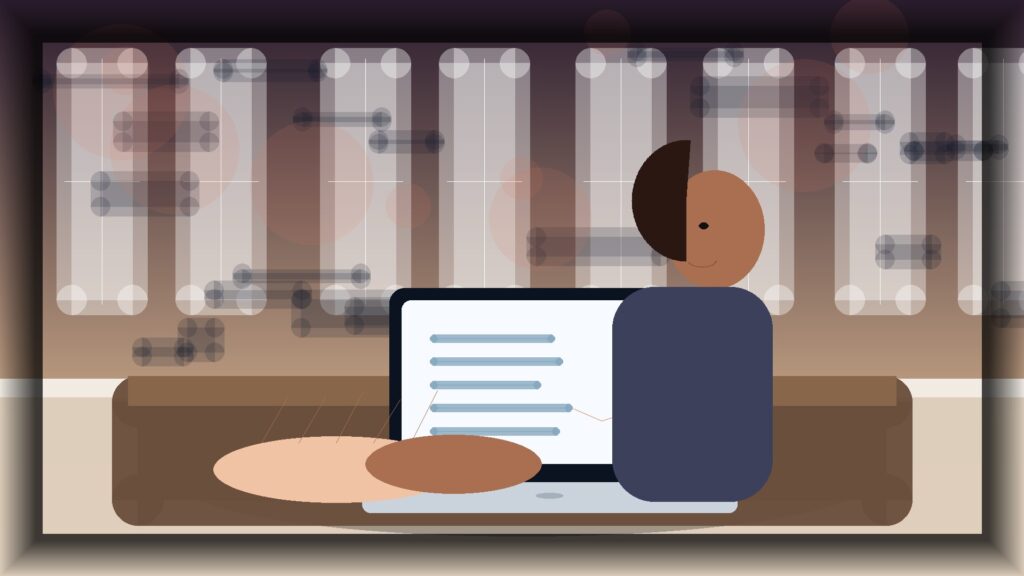Imagem humanizada relacionada a Mobile first