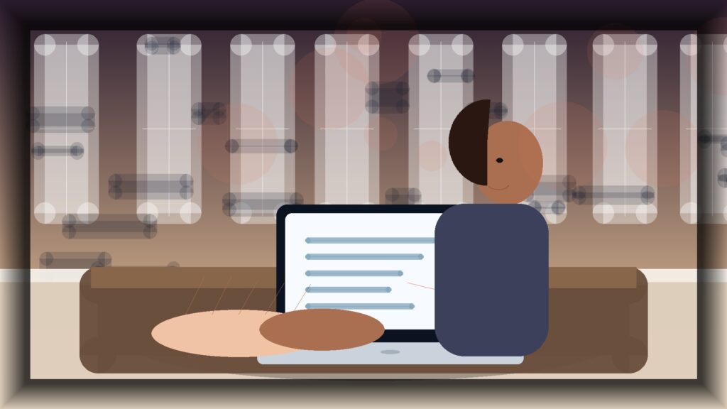 Imagem humanizada relacionada a Hospedagem para WordPress