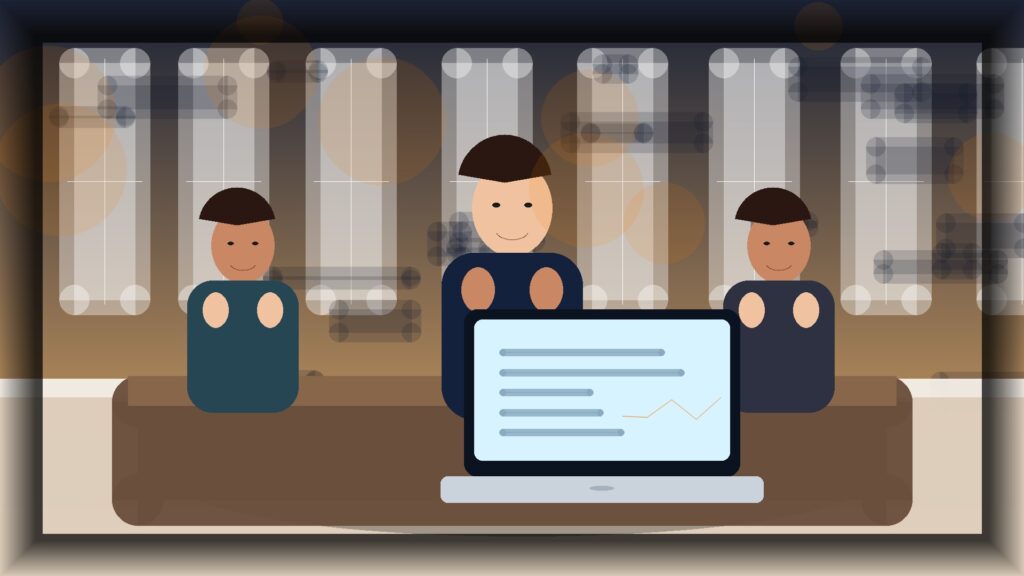 Imagem humanizada relacionada a Google Analytics