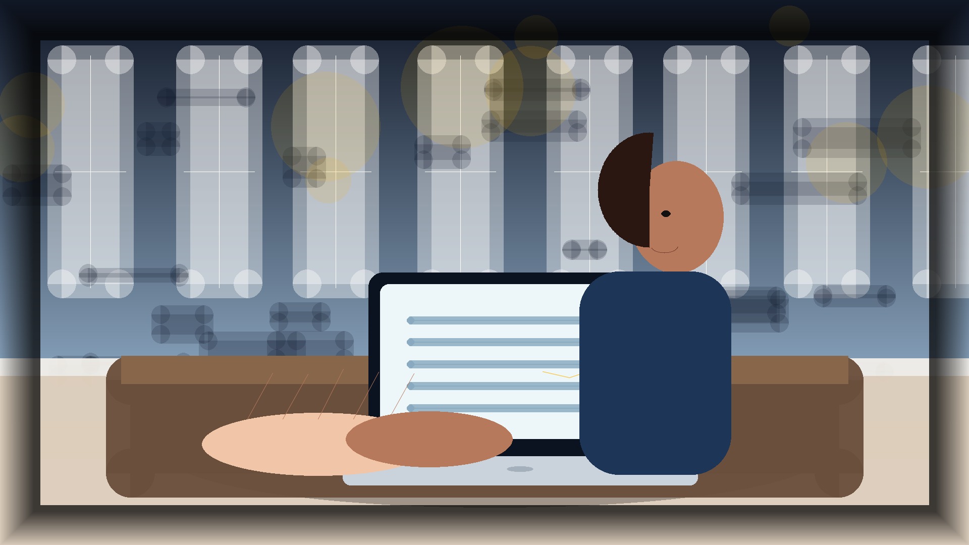 Imagem humanizada relacionada a Performance e velocidade de sites
