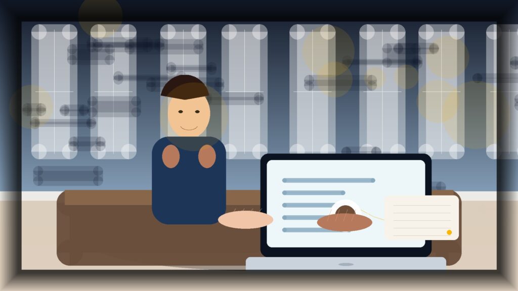 Imagem humanizada relacionada a Dropshipping