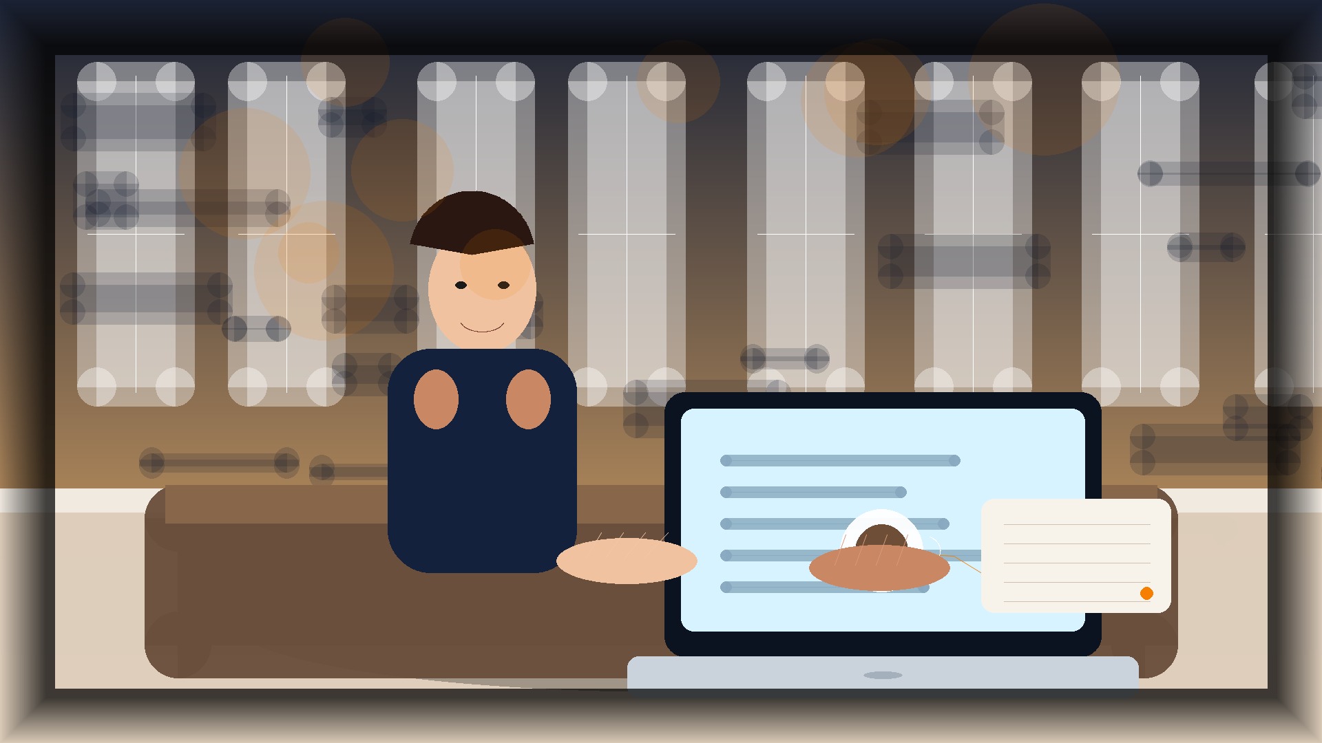 Imagem humanizada relacionada a Inteligência artificial no marketing