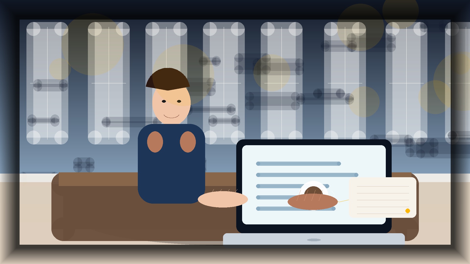 Imagem humanizada relacionada a Marketing digital para pequenas empresas