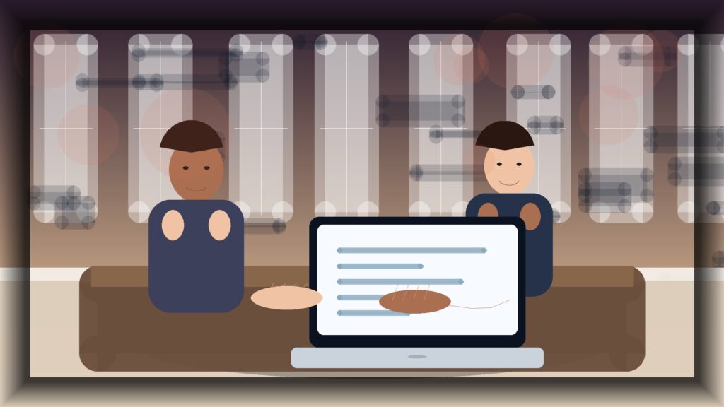 Imagem humanizada relacionada a Criação de conteúdo digital