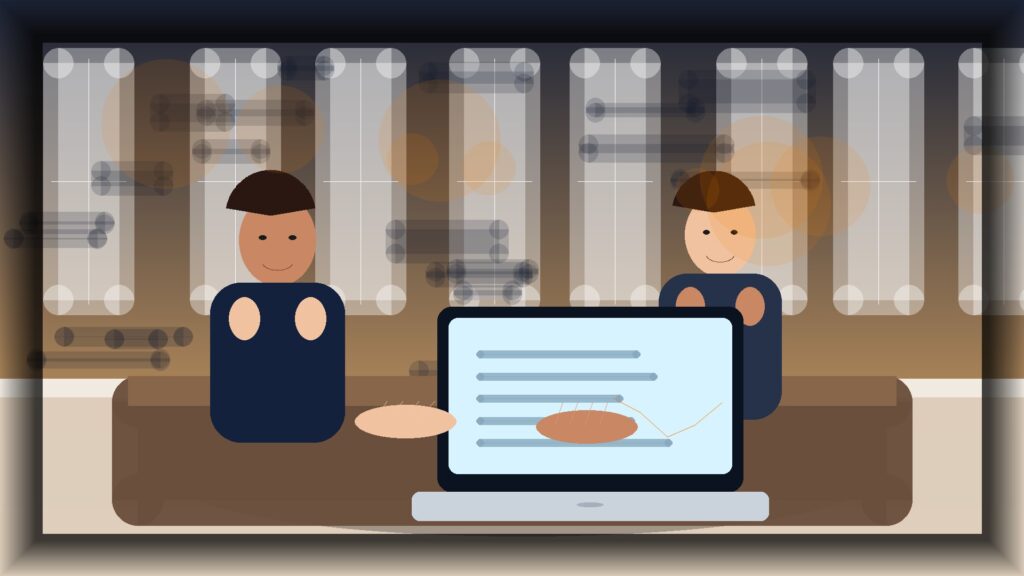 Imagem humanizada relacionada a Inteligência artificial no marketing