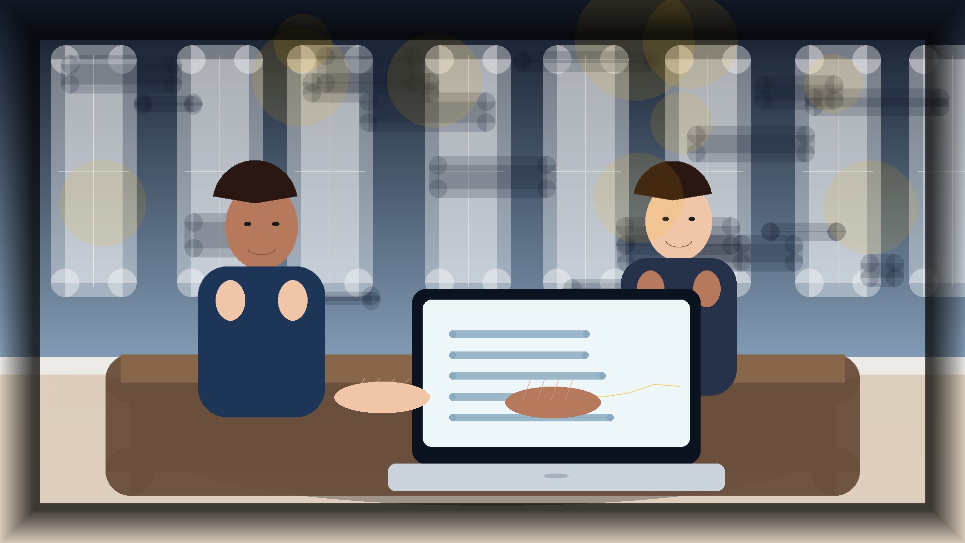 Imagem humanizada relacionada a Desenvolvimento de sites profissionais