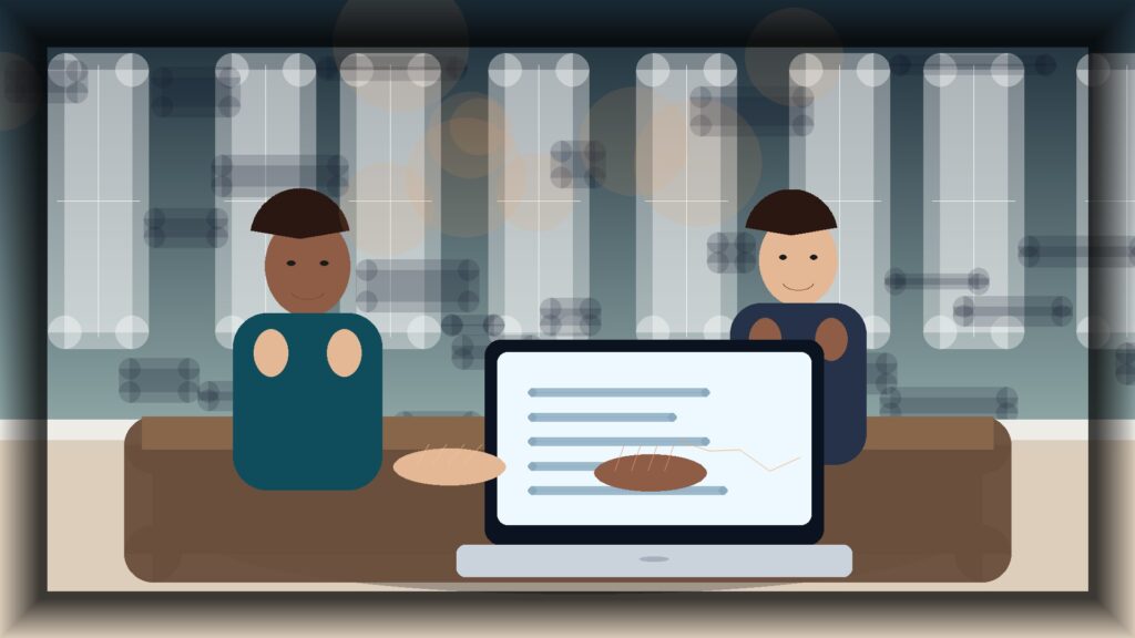 Imagem humanizada relacionada a Performance e velocidade de sites