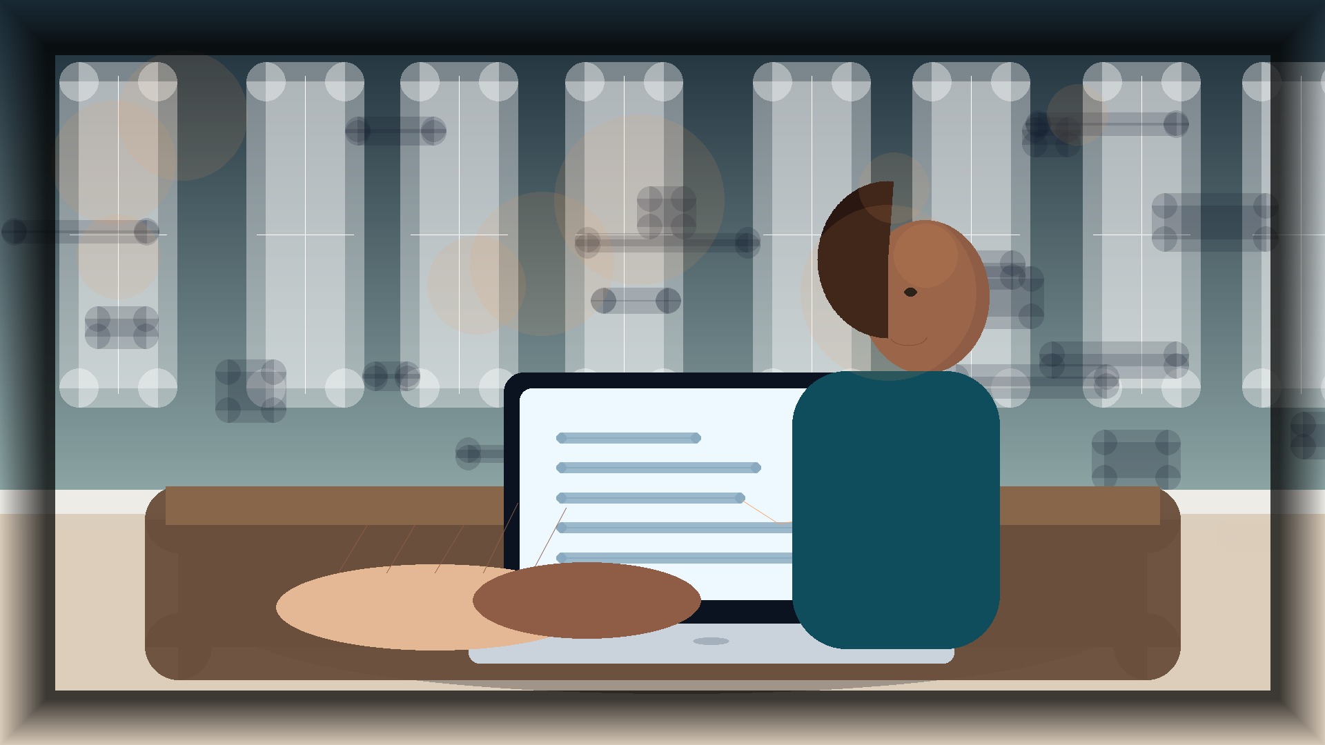 Imagem humanizada relacionada a SEO para WordPress