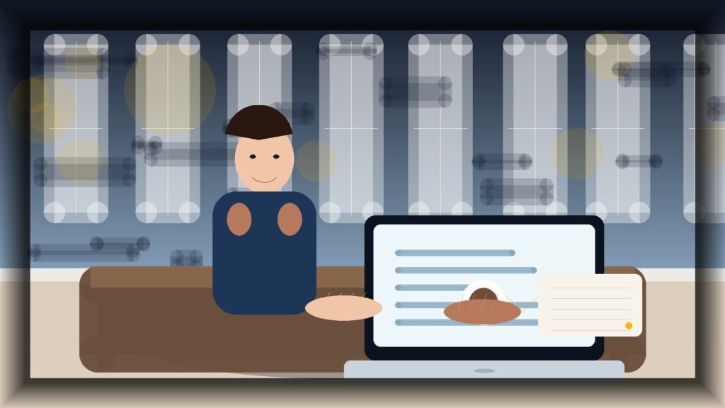 Imagem humanizada relacionada a SEO para e-commerce