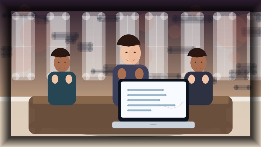 Imagem humanizada relacionada a Social media para negócios