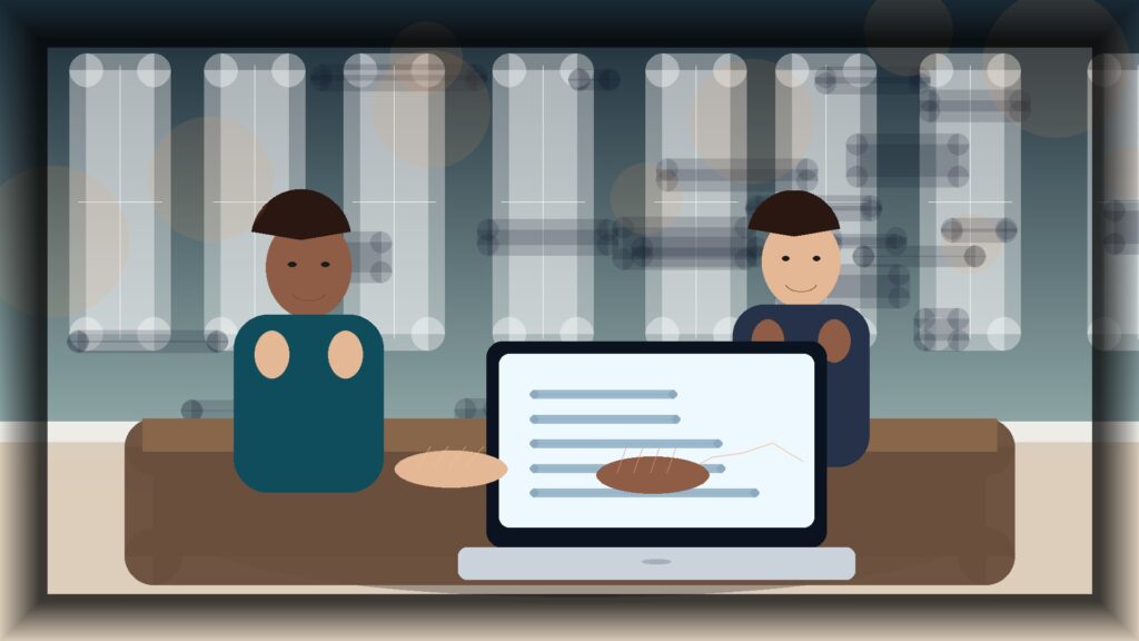 Imagem humanizada relacionada a Copywriting para sites