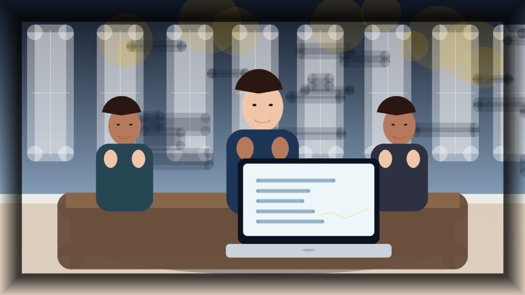 Imagem humanizada relacionada a Performance e velocidade de sites