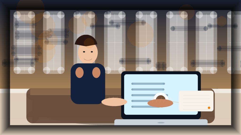 Imagem humanizada relacionada a Marketing digital para pequenas empresas