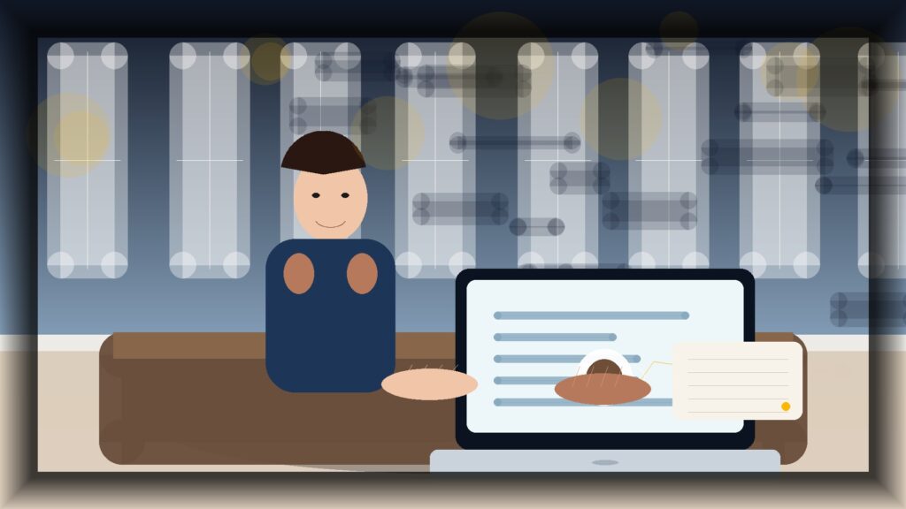 Imagem humanizada relacionada a Conversão de vendas online