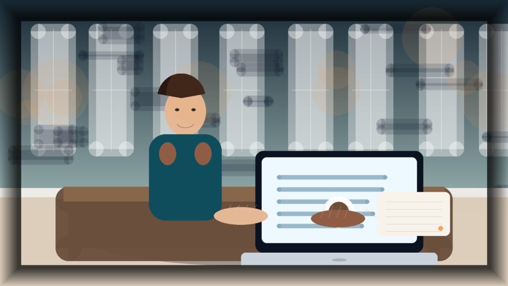 Imagem humanizada relacionada a Segurança em WordPress