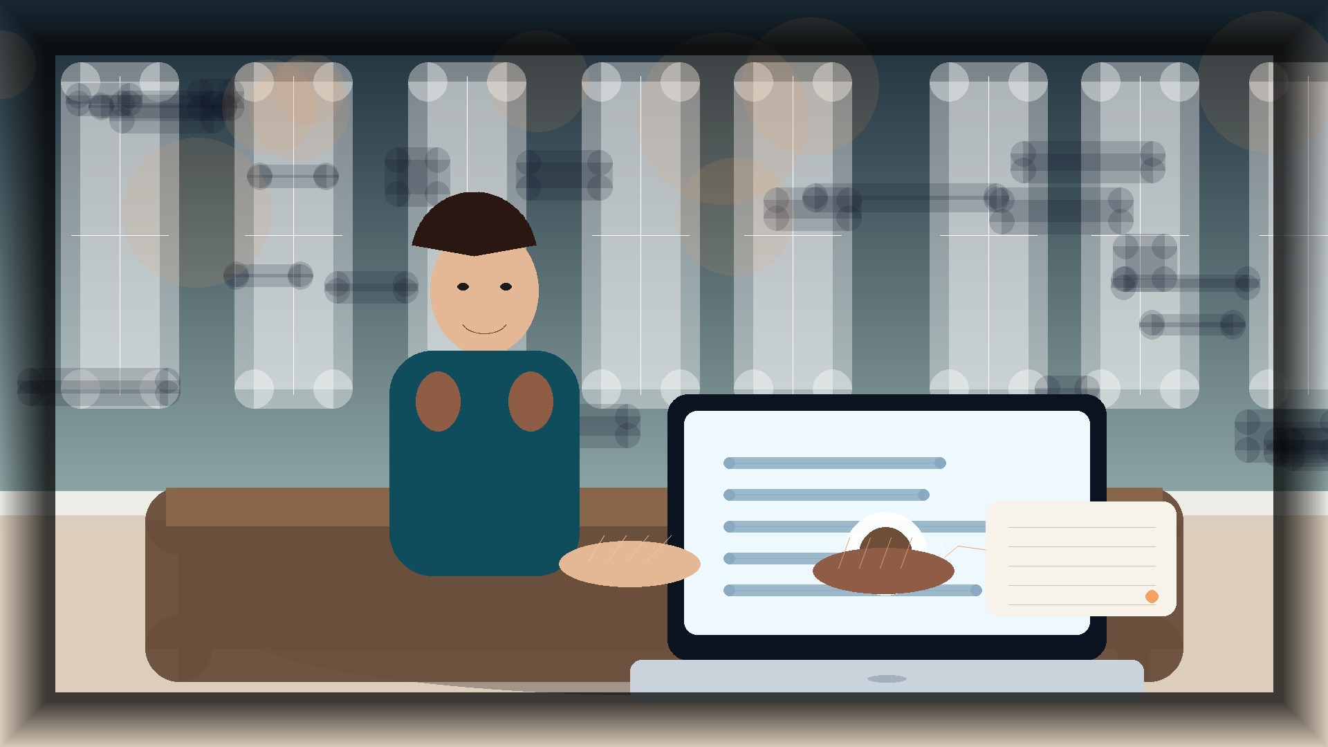Imagem humanizada relacionada a Tendências de web design