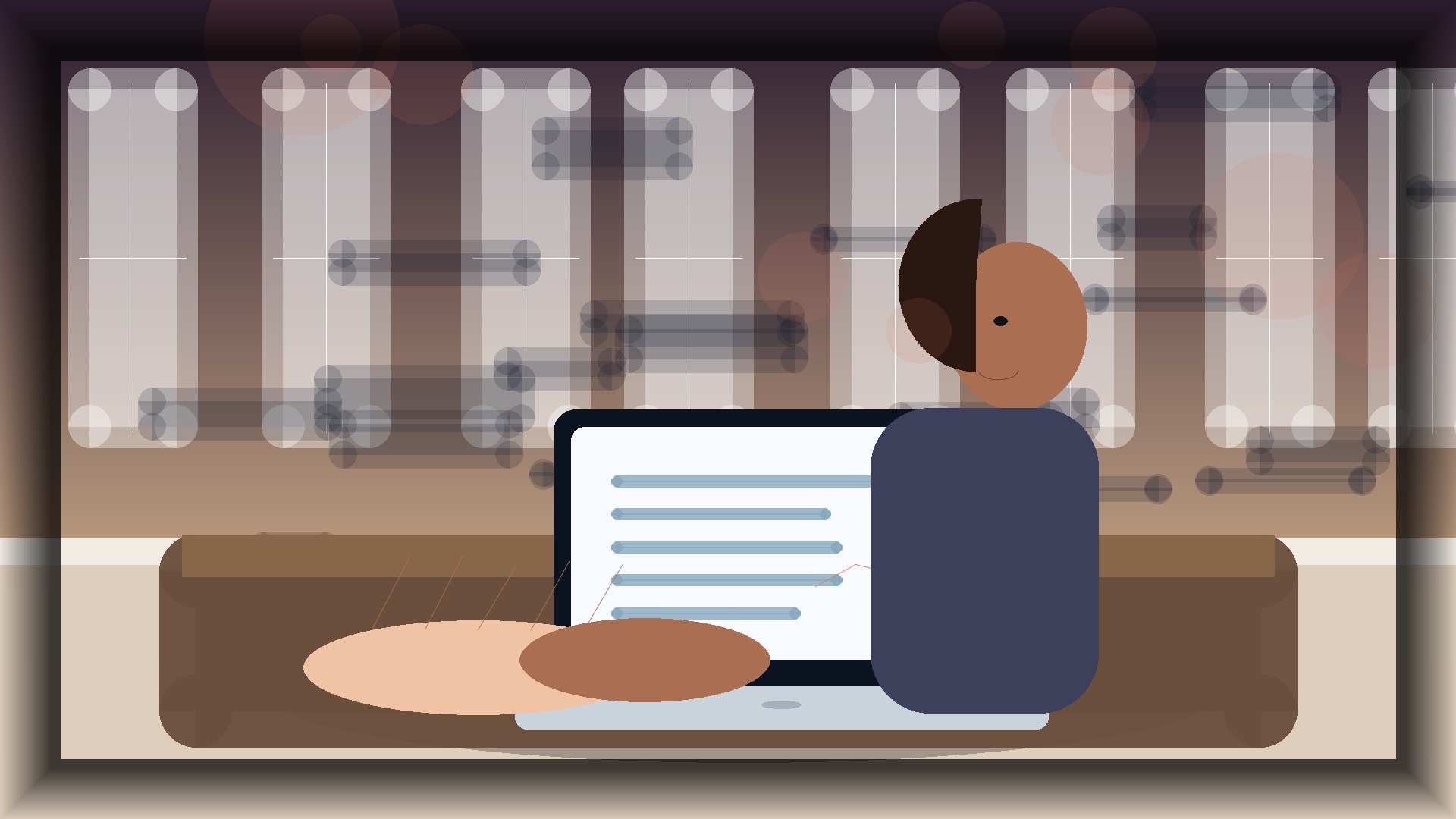 Imagem humanizada relacionada a Design de sites modernos