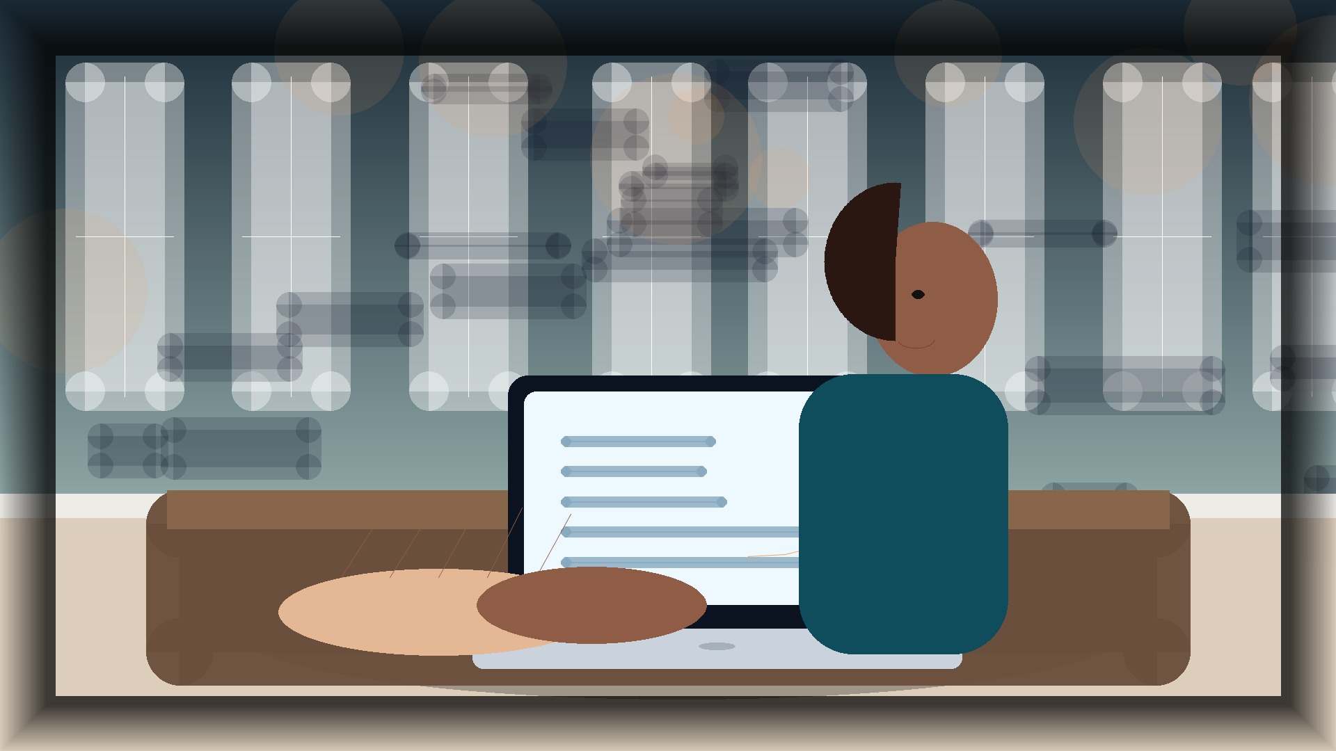 Imagem humanizada relacionada a SEO para WordPress
