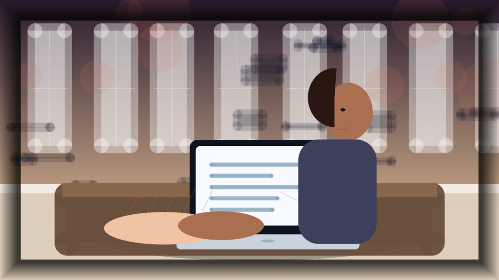 Imagem humanizada relacionada a Social media para negócios