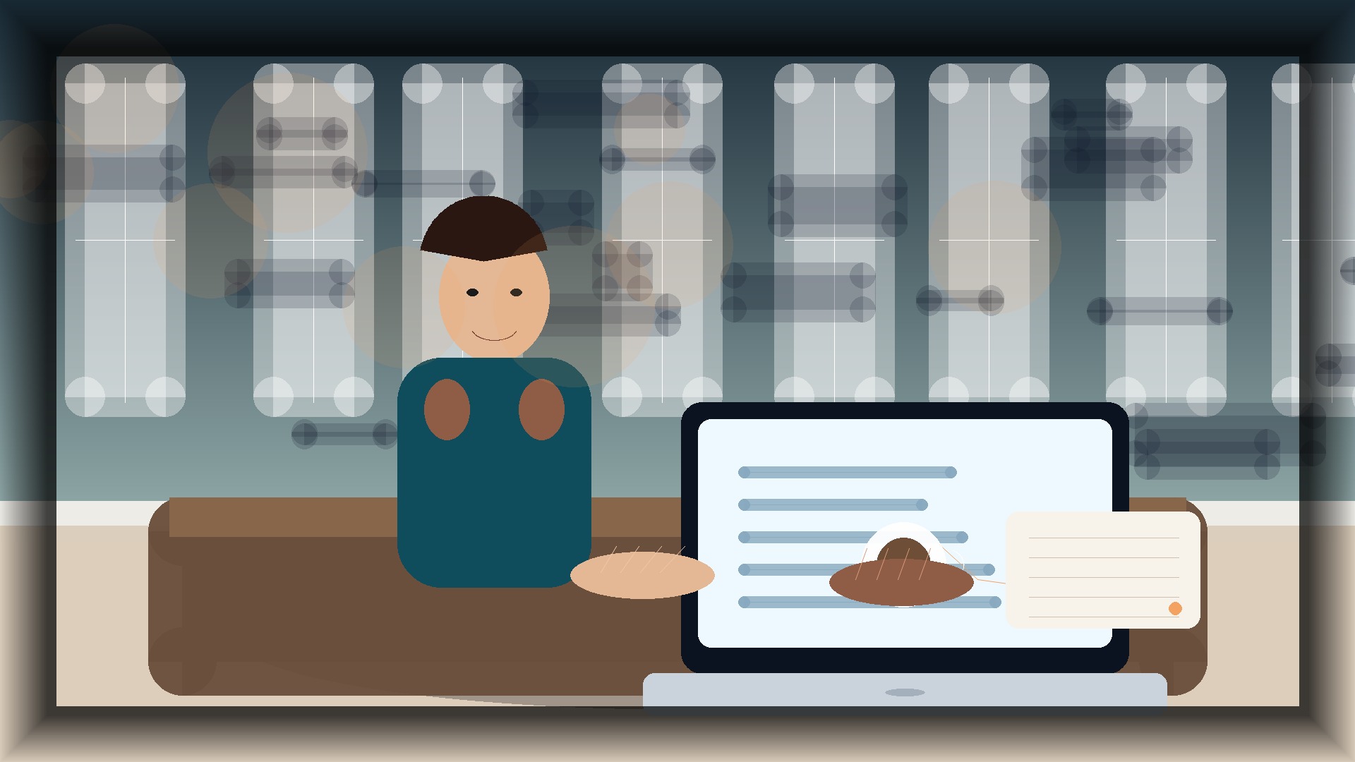 Imagem humanizada relacionada a Google Search Console
