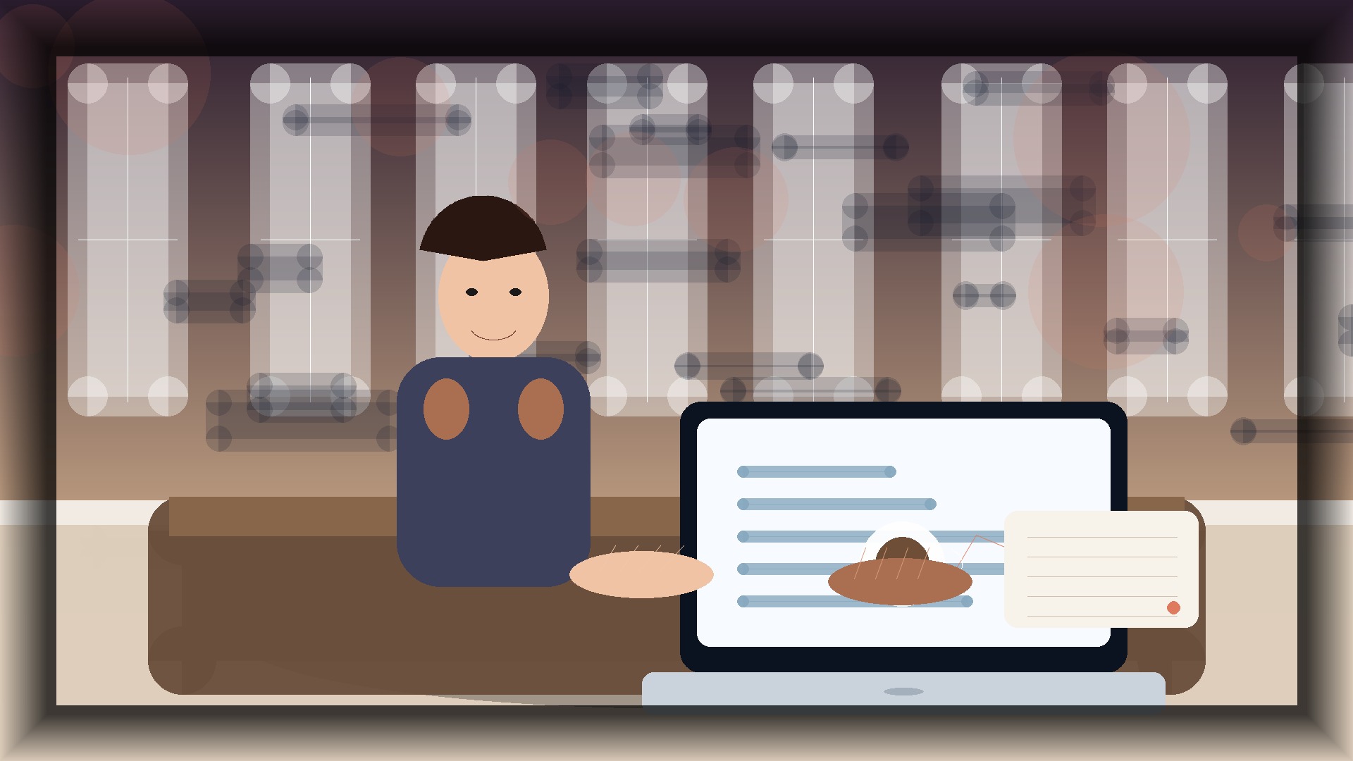 Imagem humanizada relacionada a Inteligência artificial no marketing