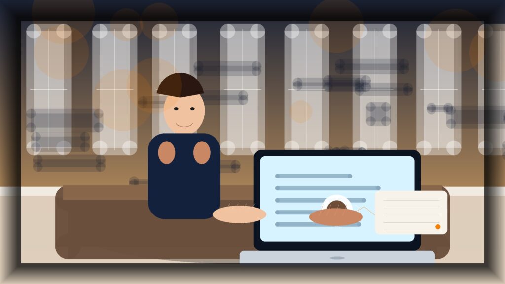 Imagem humanizada relacionada a Tendências de web design