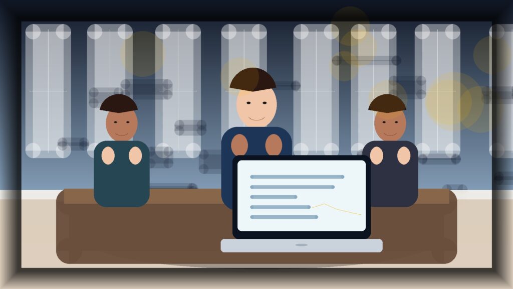 Imagem humanizada relacionada a Manutenção de sites