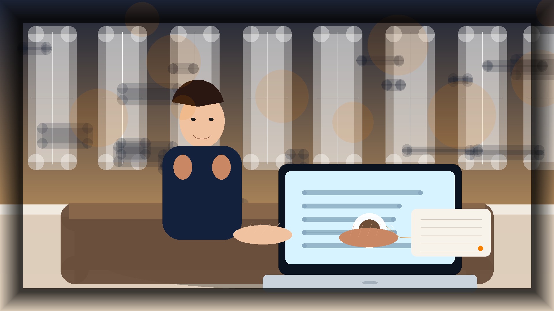 Imagem humanizada relacionada a Integração com meios de pagamento