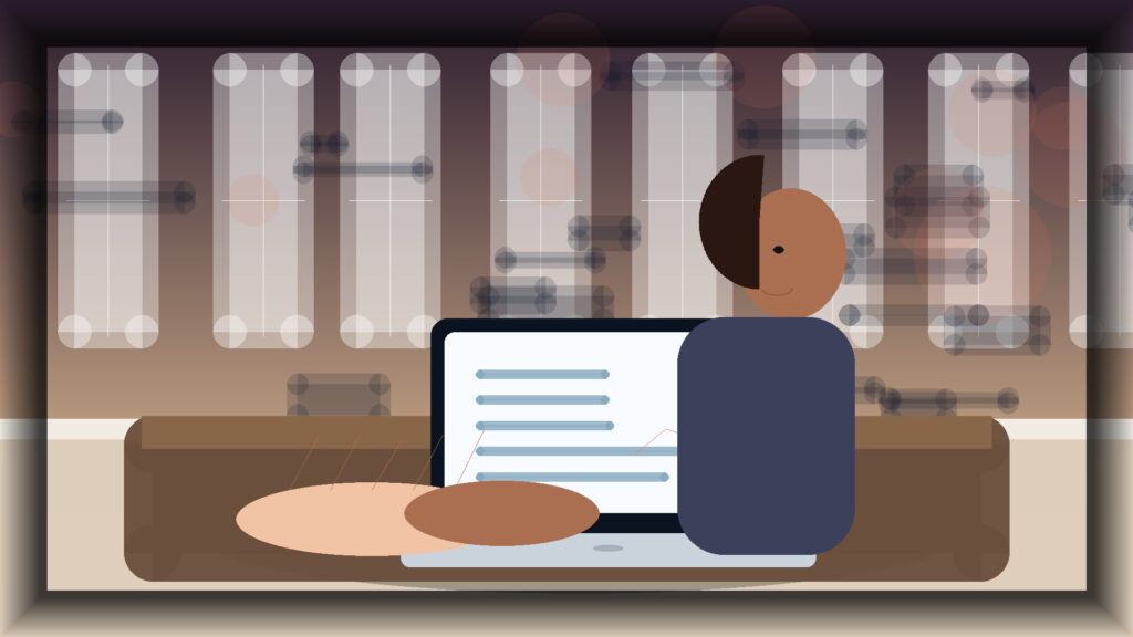 Imagem humanizada relacionada a Analytics e métricas digitais
