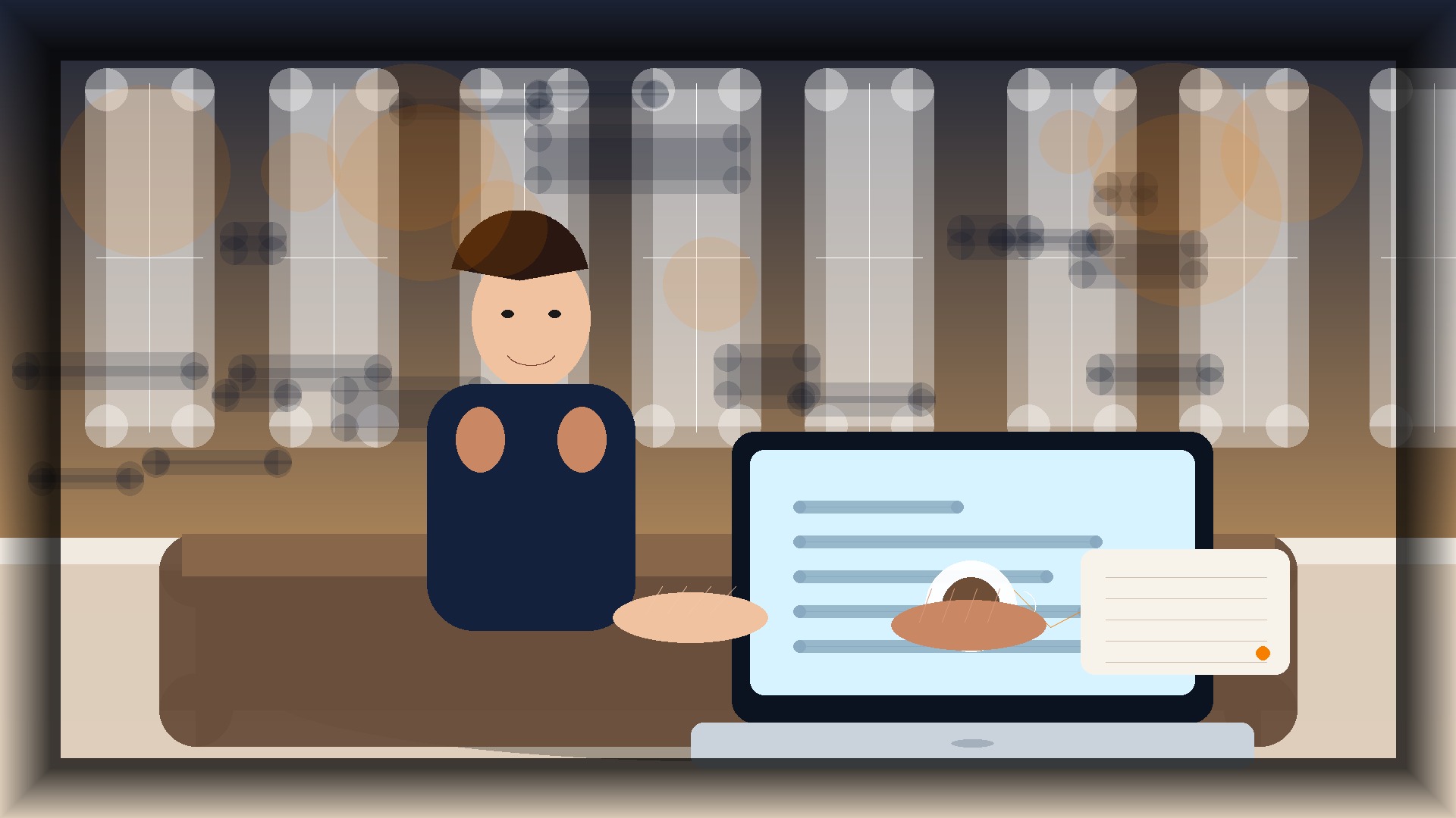 Imagem humanizada relacionada a Marketplaces digitais
