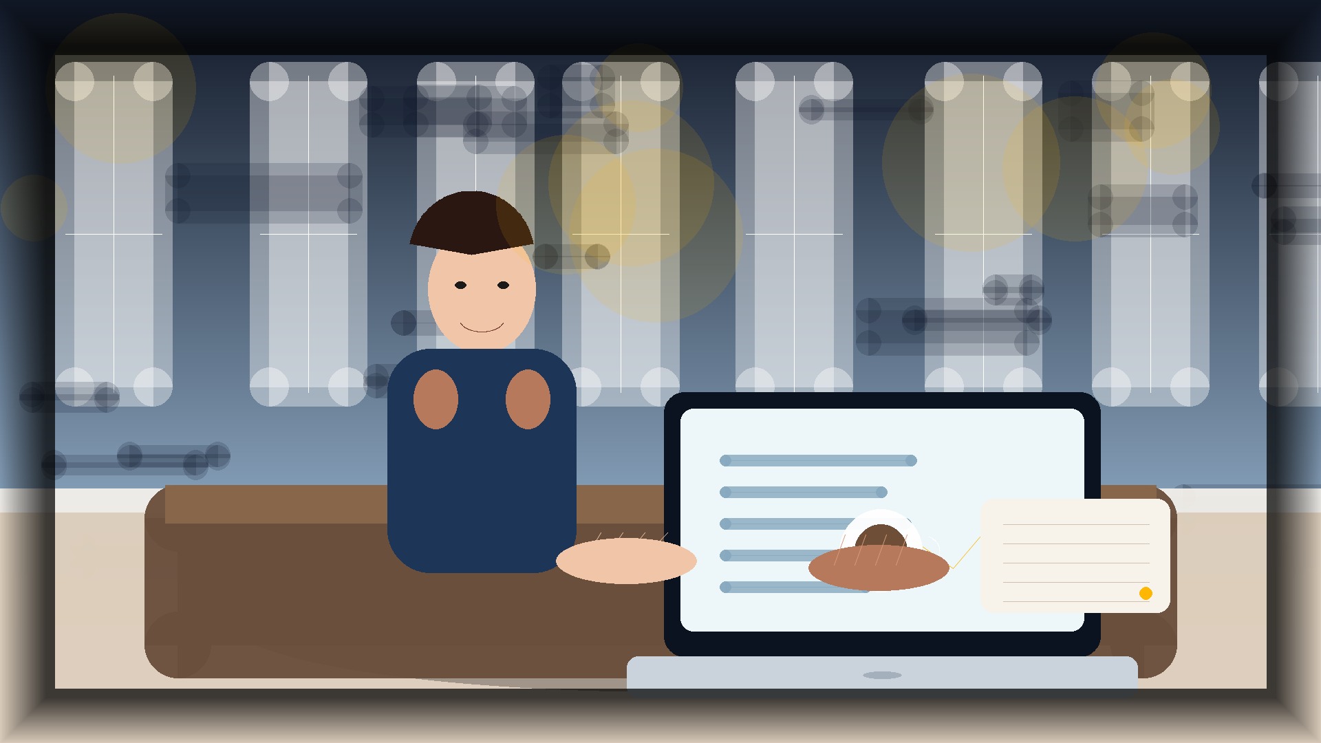 Imagem humanizada relacionada a Dropshipping