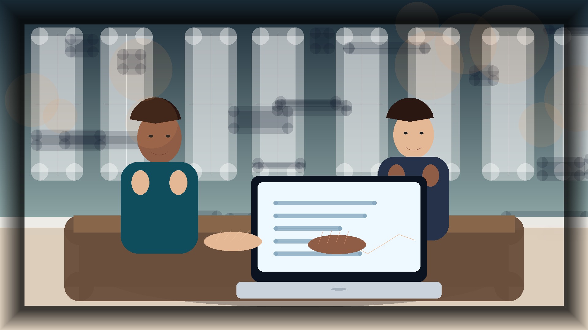 Imagem humanizada relacionada a Design de sites modernos