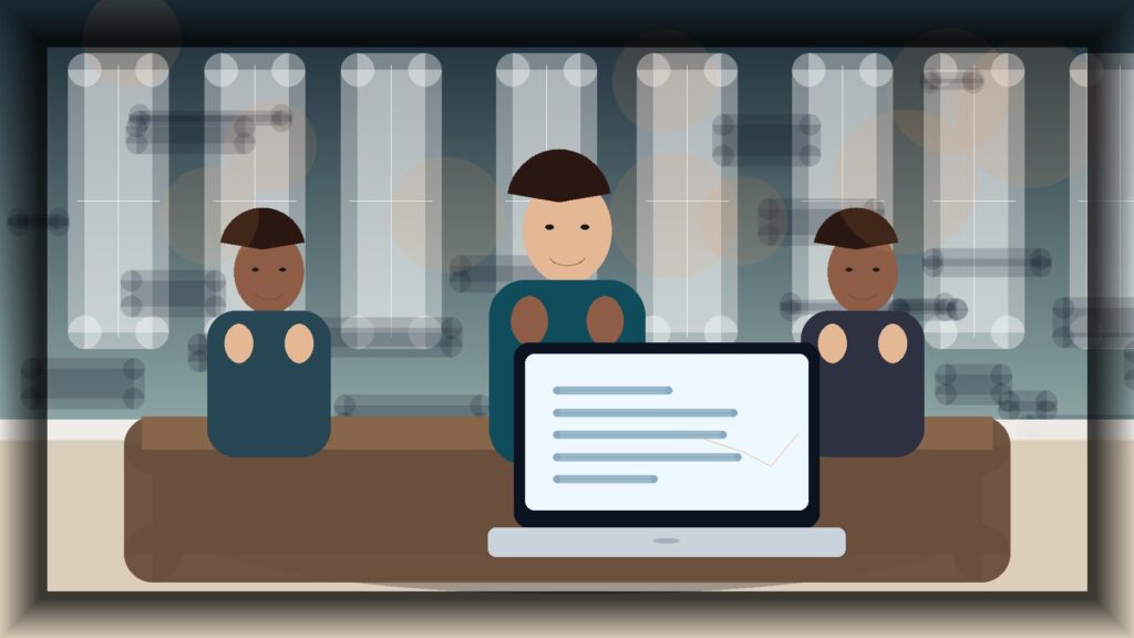 Imagem humanizada relacionada a Copywriting para sites