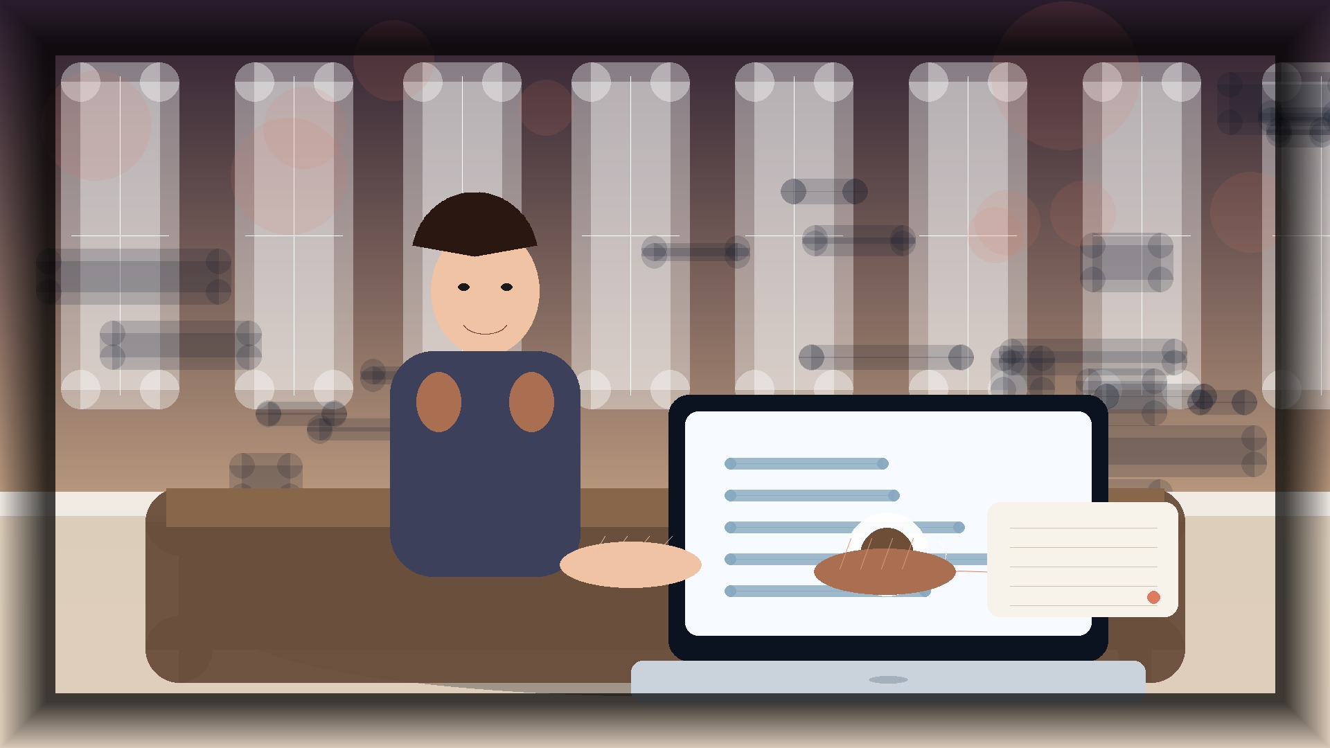 Imagem humanizada relacionada a Experiência do usuário em lojas virtuais