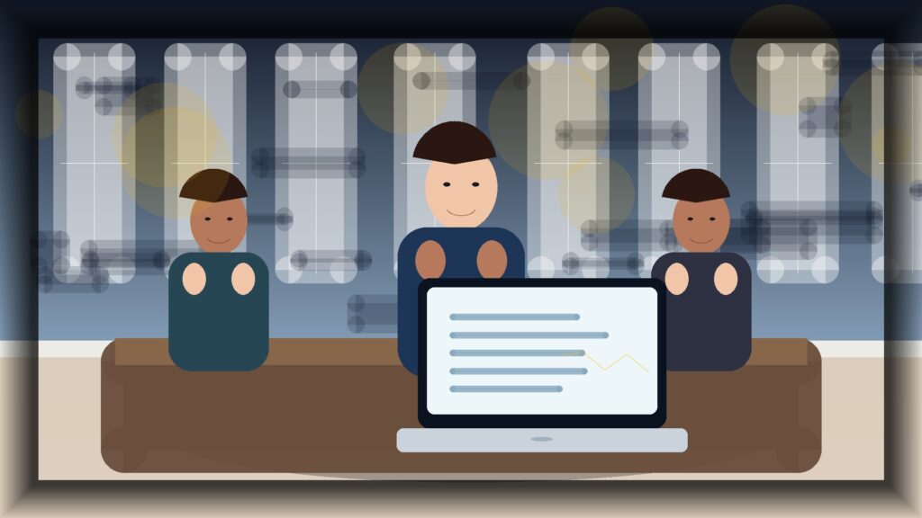 Imagem humanizada relacionada a Analytics e métricas digitais