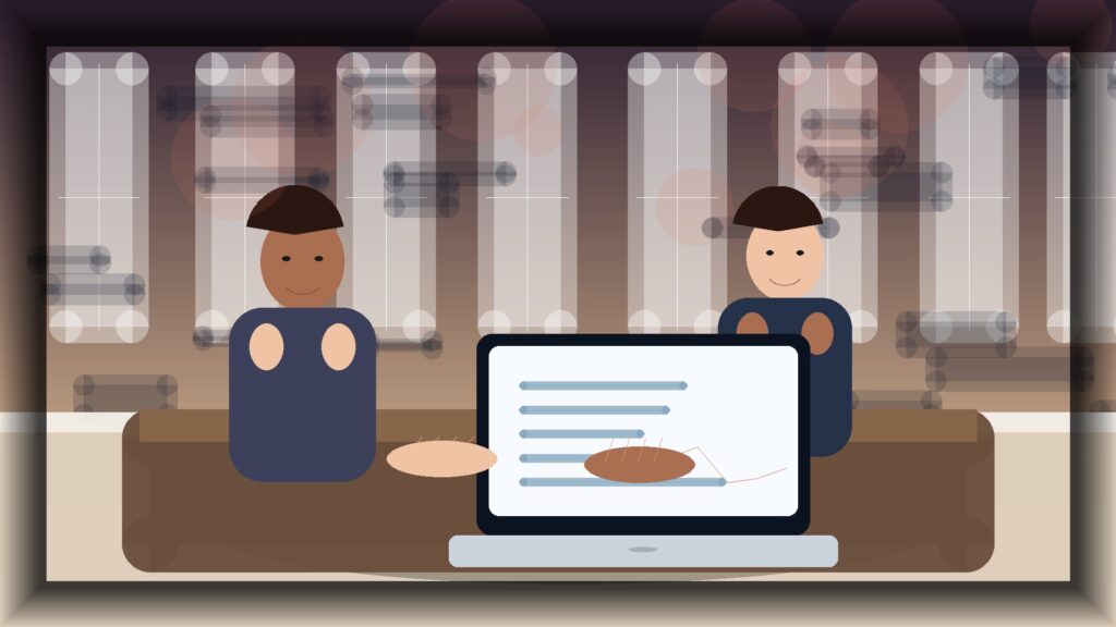 Imagem humanizada relacionada a Copywriting para sites