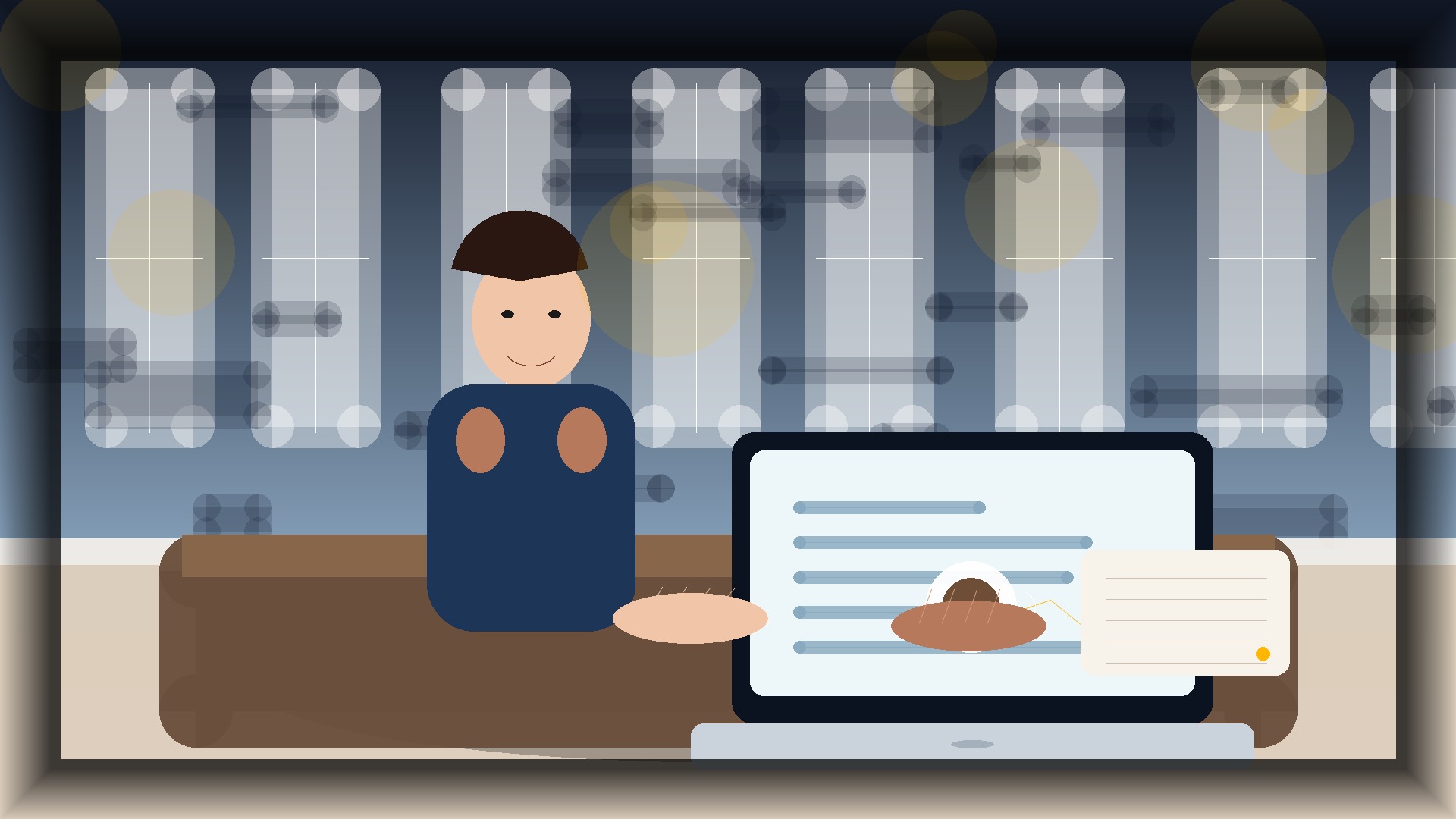 Imagem humanizada relacionada a Hospedagem para WordPress