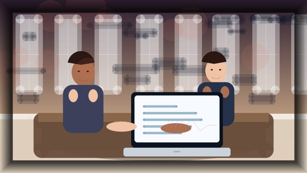 Imagem humanizada relacionada a Domínios e configuração de sites