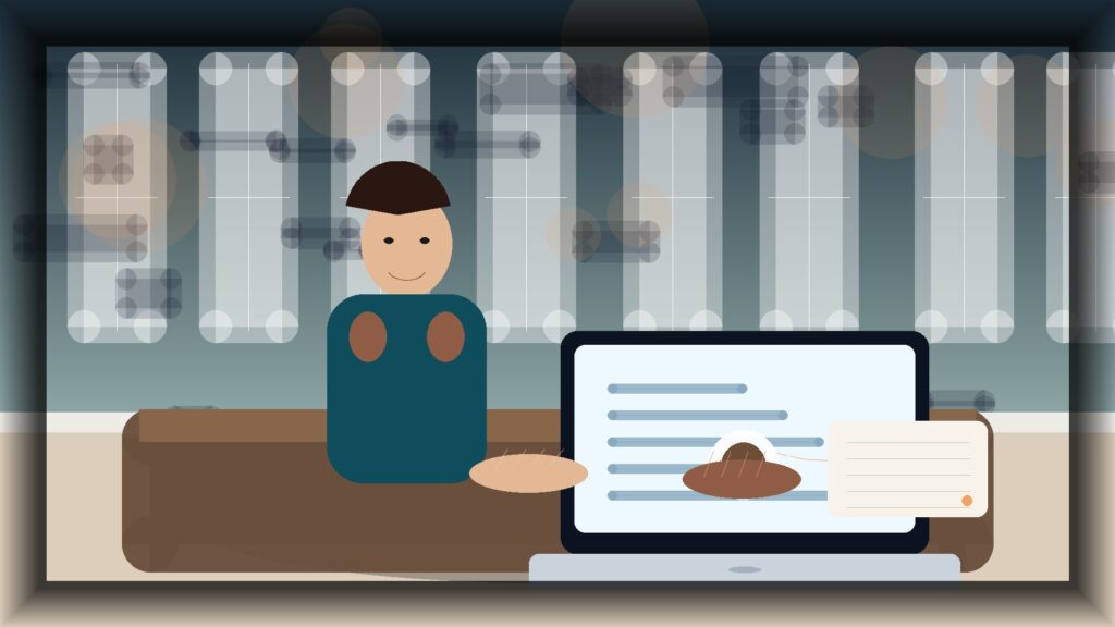 Imagem humanizada relacionada a Tendências de web design