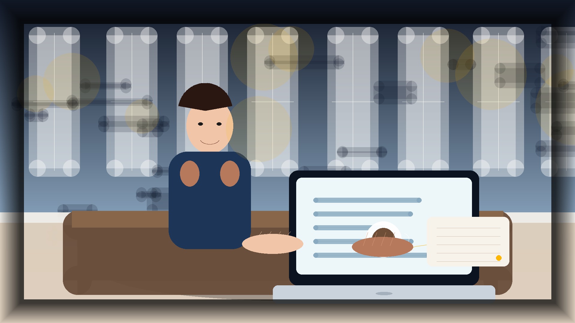 Imagem humanizada relacionada a Design de sites modernos