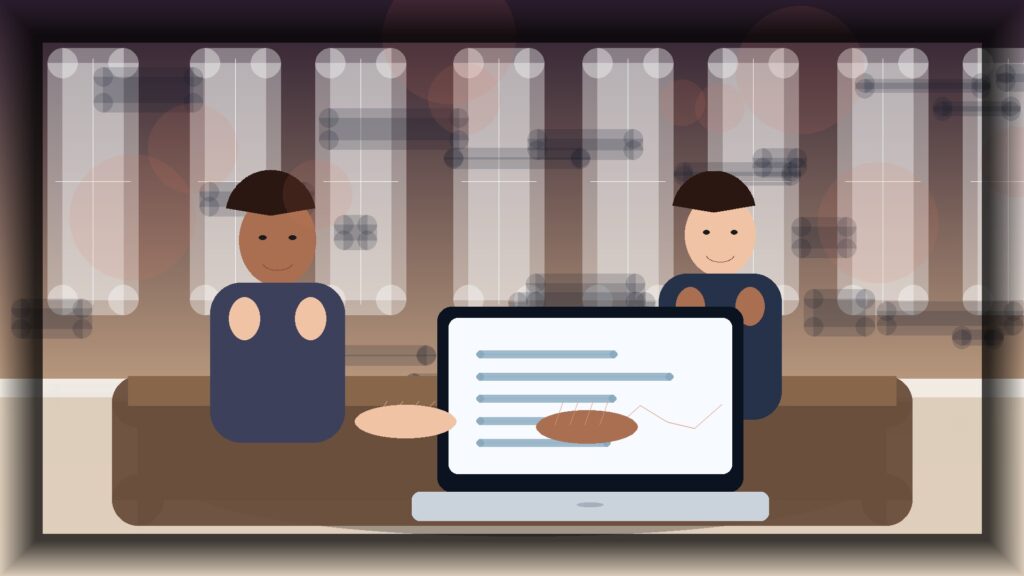 Imagem humanizada relacionada a Performance e velocidade de sites