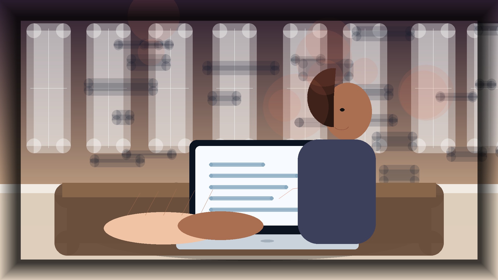 Imagem humanizada relacionada a Copywriting para sites