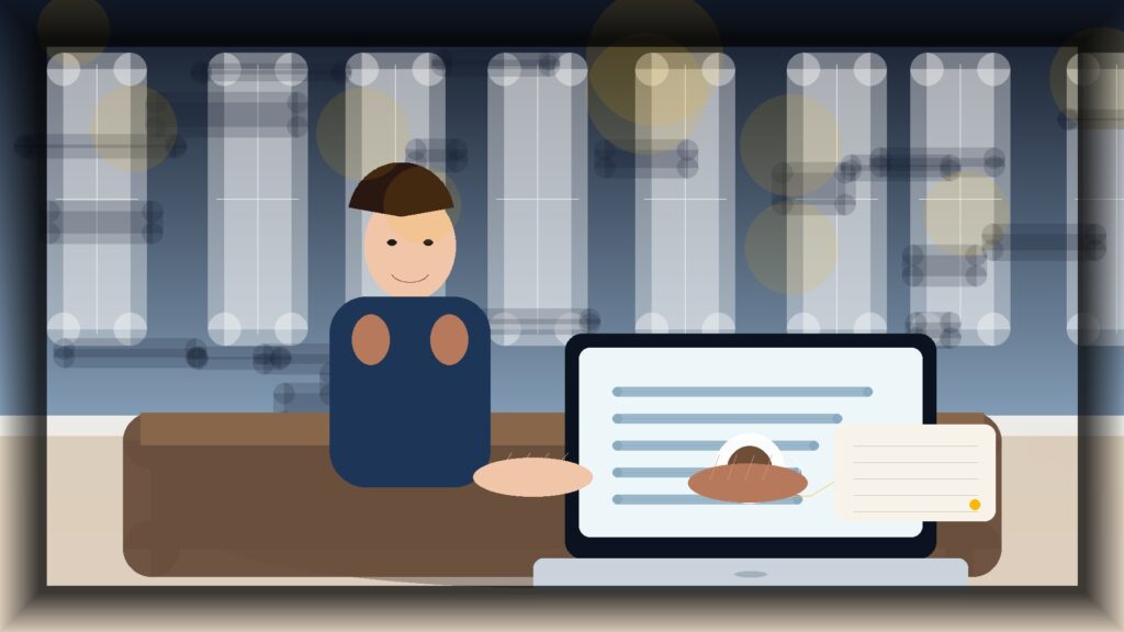 Imagem humanizada relacionada a UX/UI Design